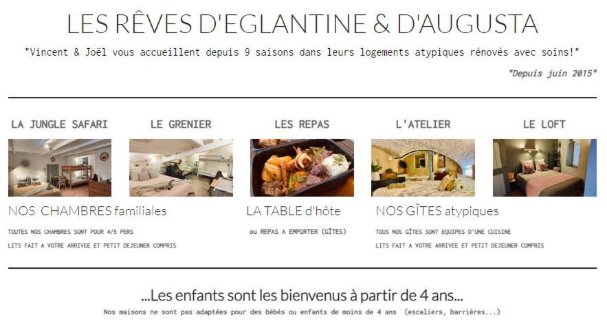 Saint-Cyr  Les Reves D'Eglantine Et D'Augusta Chambres Et Gites المظهر الخارجي الصورة